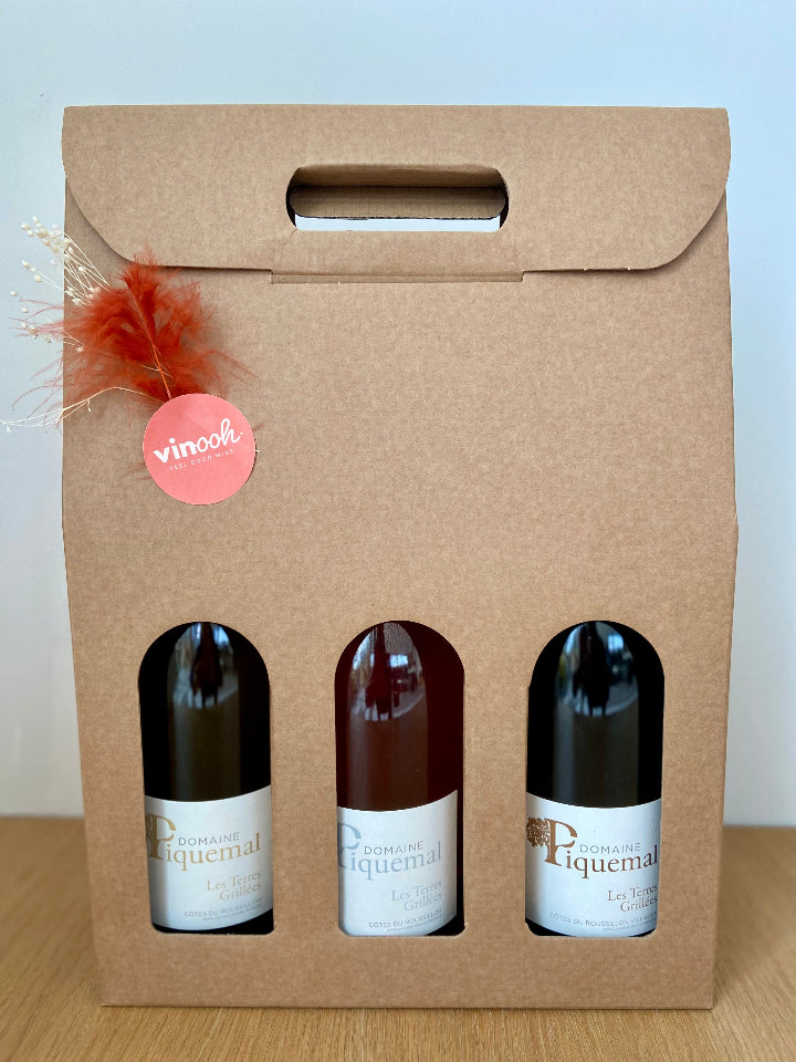 Cadeauset Terres Grillées Domaine Piquemal