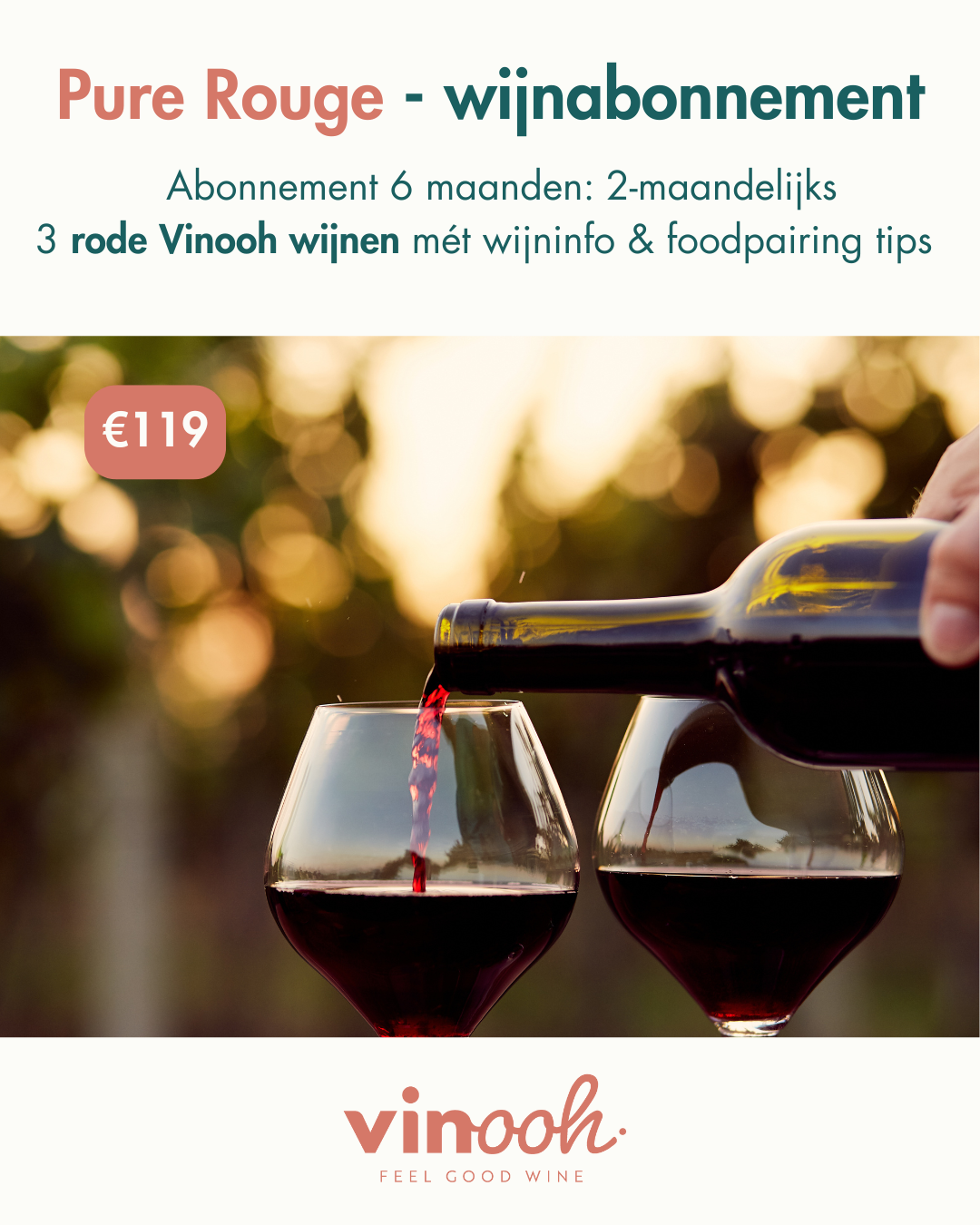 Pure Rouge wijnabonnement 6-maanden