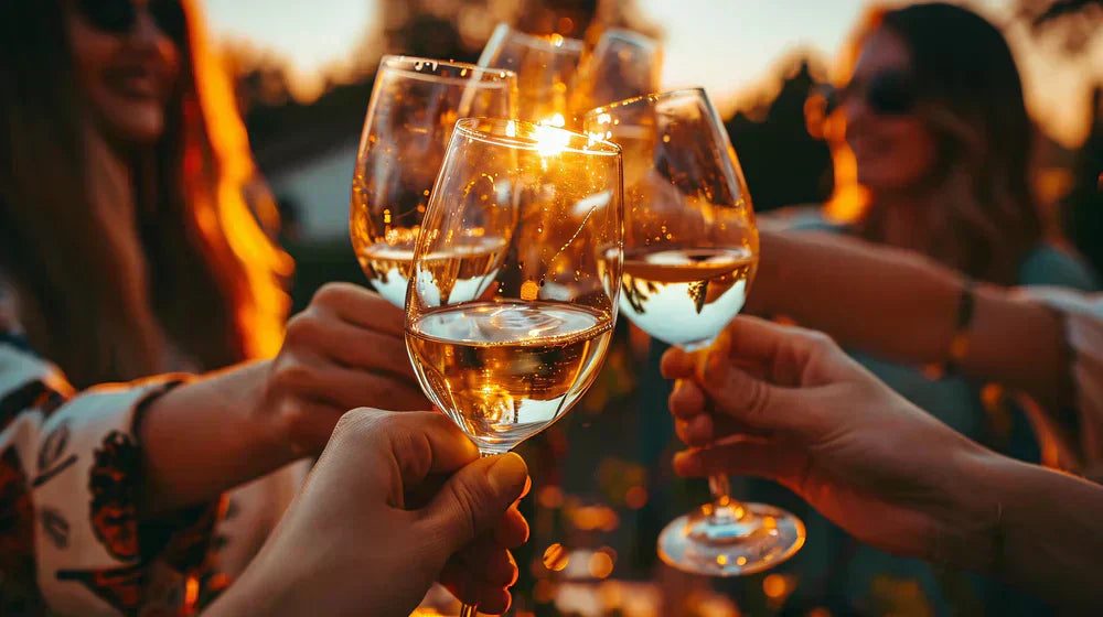Glazen wijn in de zon – tips voor de perfecte aperitiefwijn van Vinooh