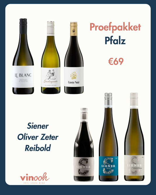 Proefpakket Duitse wijnen Pfalz Vinooh Siener Oliver Zeter Reibold